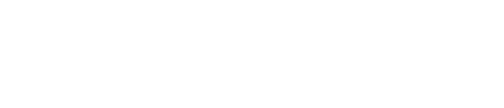 Logo Connexion Pilates Certification Blanc